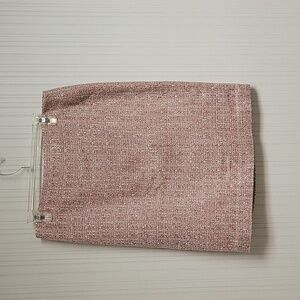 Talbots pencil skirt pink tweed women's sz 10  new with tags office